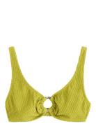 Bra Adele Crepe Swimwear Bikinis Bikini Tops Triangle Bikinitops Green...