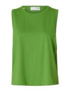 Slfessential Sl Boxy Tank Top Noos Tops T-shirts & Tops Sleeveless Gre...