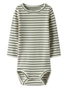 Nbnbani Ls Body Noos Bodies Long-sleeved Brown Name It