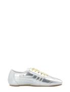 Biafrede Sneaker Faux Leather Lave Sneakers Silver Bianco