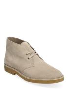 Desert Bt Evo G Semskede Boots Snøresko Beige Clarks