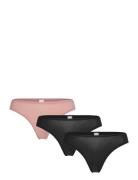 Brief Thong Reg 360 Stretch 3 Stringtruse Undertøy Black Lindex