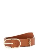 Th Feminine 2.5 Belte Brown Tommy Hilfiger