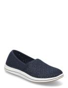 Brinkley Emily D Sko Flate Blue Clarks