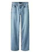 Nlfbett Dnm Nw R Wide Pant Noos Bottoms Jeans Regular Jeans Blue LMTD