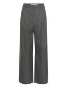Gzpaula Mw Wide Pants Noos Bottoms Trousers Suitpants Grey Gestuz