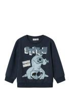 Nmmjasp Stitch Nreg Sweat Unb Wdi Tops Sweat-shirts & Hoodies Sweat-sh...