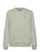 Tjw Reg S Flag Crew Tops Sweat-shirts & Hoodies Sweat-shirts Green Tom...