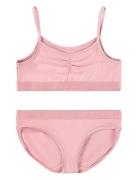 Jinny Set Undertøysett Pink Molo