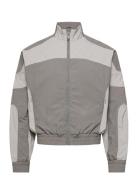 Panelled Track Jacket Tynn Jakke Grey HAN Kjøbenhavn