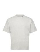 Great Boxy Heavyweight T-Shirt Tops T-shirts Short-sleeved Grey Weekda...