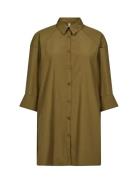 Sc-Netti Tops Tunics Khaki Green Soyaconcept