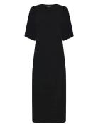 Alnusbbnathala Dress Maxikjole Festkjole Black Bruuns Bazaar