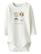 Nbmlamb Ls Body Box Bodies Long-sleeved White Name It