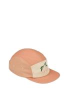 Rory Printed Cap Accessories Headwear Caps Pink Liewood