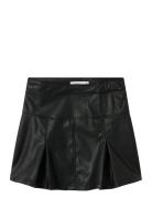 Nkflinka Pu Skirt Dresses & Skirts Skirts Short Skirts Black Name It