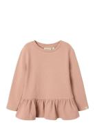Nmfluna Ls Slim Top Lil Tops T-shirts Long-sleeved T-shirts Pink Lil'A...