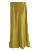 Skirt Mary Langt Skjørt Yellow Lindex
