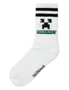 Nkmjudie Minecraft Tennis Sock Bfu Socks & Tights Socks White Name It