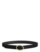 Pclaura Suede Jeans Belt Kca Belte Black Pieces
