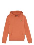 Pullover Hoodie Tops Sweat-shirts & Hoodies Hoodies Orange Lyle & Scot...