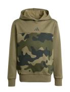 J Camo Fl Hd Tops Sweat-shirts & Hoodies Hoodies Khaki Green Adidas Sp...