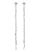 Sirena Earrings Øredobber Smykker Silver Maanesten