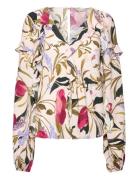 Minasa Tops Blouses Long-sleeved Multi/patterned Ted Baker London