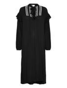 Keysanna Dress Knelang Kjole Black Noella