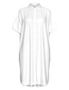 Slfblair 2/4 Short Shirt Dress Noos Kort Kjole White Selected
