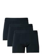 Slhliam 3-Pack Trunk Noos Boksershorts Black Selected