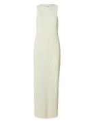 Slftenna Silla Sl Twist Ankle Dress Maxikjole Festkjole White Selected