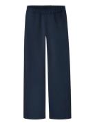 Nlfnizu Bru Lw Wide Sweat Pant Noos Bottoms Sweatpants Navy LMTD