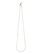 Nancy Necklace 50 Cm Gold-Plated Accessories Jewellery Necklaces Chain...
