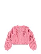 Gracelyn Tops Knitwear Cardigans Pink Molo