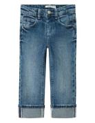 Nmfrose Straight Fold Jeans 4224-Az Noos Bottoms Jeans Regular Jeans B...
