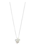 Luis Necklace Silver-Plated Accessories Jewellery Necklaces Dainty Nec...