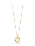 Diego Necklace Gold-Plated Accessories Jewellery Necklaces Chain Neckl...