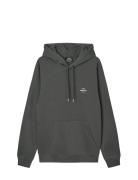 Standard Hoodie Logo Sweat Fav Tops Sweat-shirts & Hoodies Hoodies Gre...