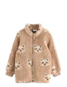 Jacket Pile 1 7 Outerwear Fleece Outerwear Fleece Jackets Beige Lindex