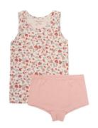Underwear Set Aop Undertøysett Multi/patterned Minymo