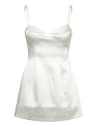 Marcello Hourglass Mini Dress Kort Kjole White Bardot