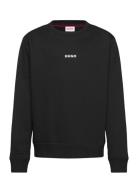 Sweatshirt Tops Sweat-shirts & Hoodies Sweat-shirts Black Hugo Kids