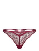 Isabelle Thong Stringtruse Undertøy Burgundy Hunkemöller