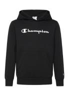 Hooded Sweatshirt Sport Sweat-shirts & Hoodies Hoodies Black Champion