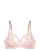 Philippa Non Padded Wired Bra Lingerie Bras & Tops Full Cup Bras Pink ...