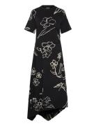 Calma Knelang Kjole Black Desigual