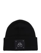 Logo Icon Beanie Accessories Headwear Beanies Black Moose Knuckles