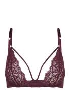 Cinnamon Ud Lingerie Bras & Tops Wired Bras Burgundy Hunkemöller