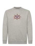 Star Checker Crew Sport Sweat-shirts & Hoodies Sweat-shirts Grey VANS